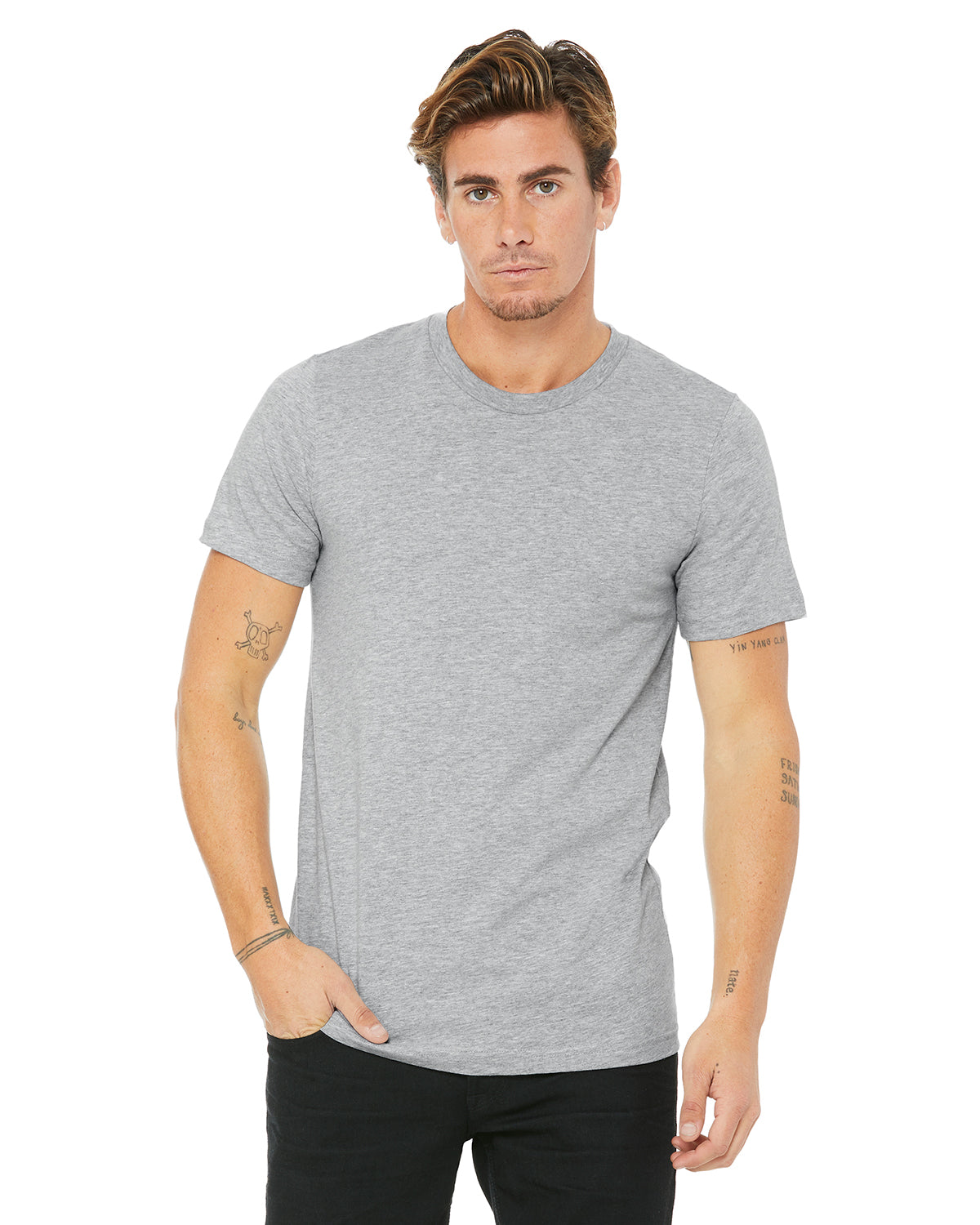 Unisex Made In The USA Jersey T-Shirt - Heather Athletic