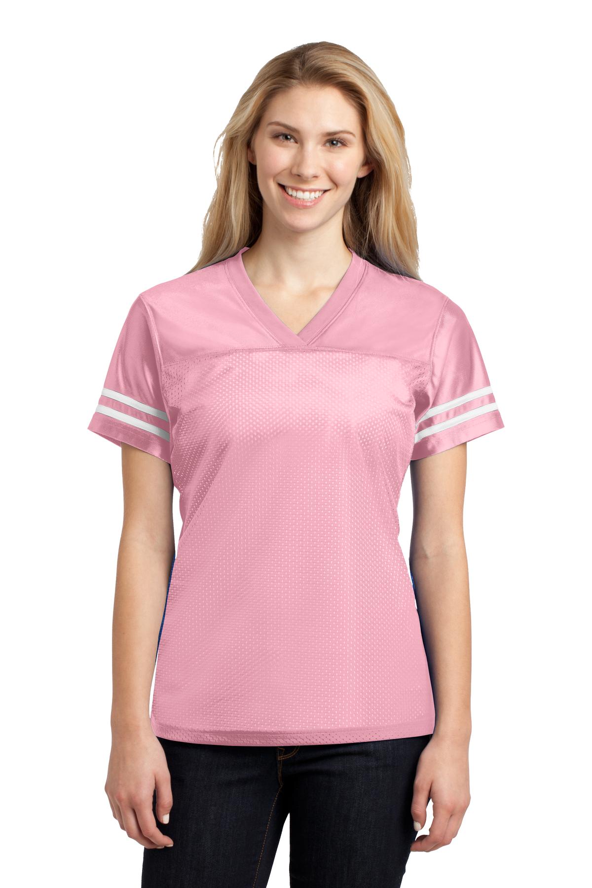 Women's PosiCharge Replica Jersey - Light Pink / White