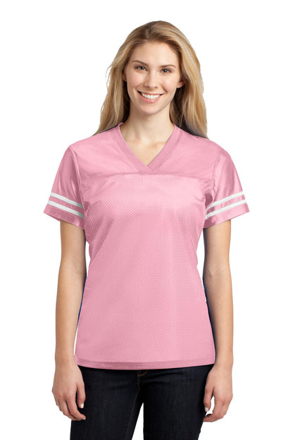 Women's PosiCharge Replica Jersey - Light Pink / White