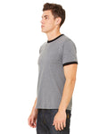 Men's Jersey Short-Sleeve Ringer T-Shirt - Heather Deep / Black