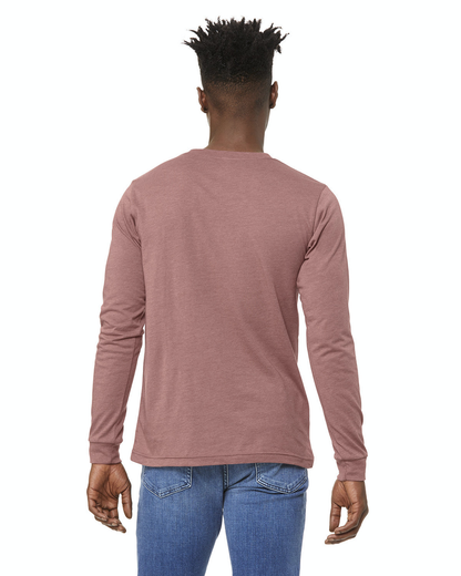 Unisex Jersey Long-Sleeve T-Shirt - Heather Mauve
