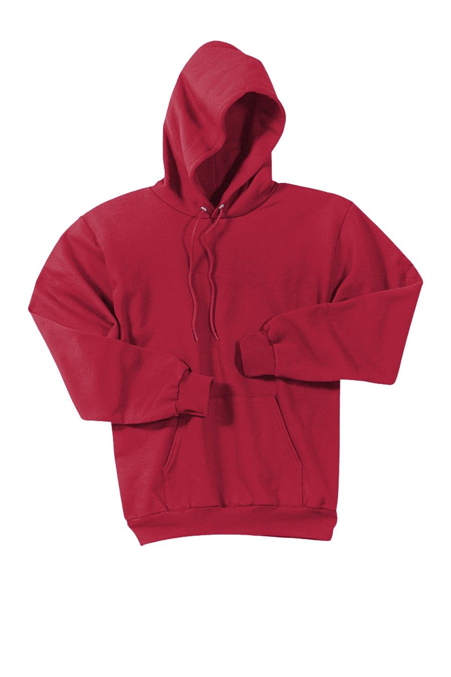 Unisex Essential Fleece Pullover Hoodie - Red
