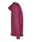 Next Level 9300 Heather Maroon — side