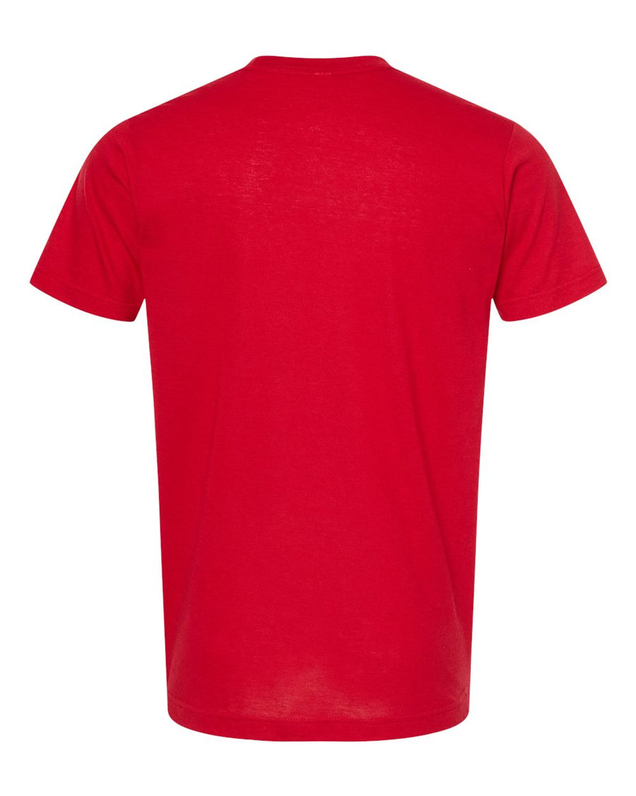 Unisex Poly-Rich Tee - Red