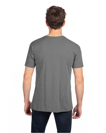Unisex CVC Crewneck T-Shirt - Dark Heather Gray