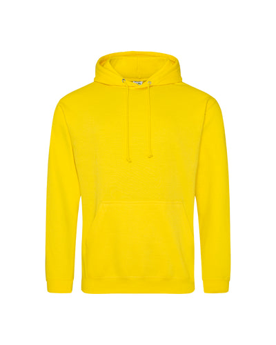 Unisex 80/20 Midweight College Hoodie - Sun Yellow