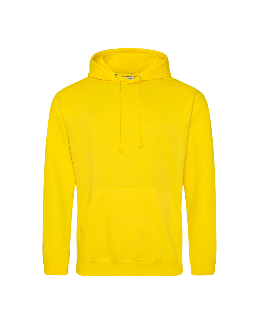 Unisex 80/20 Midweight College Hoodie - Sun Yellow