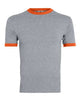 Athletic Heather / Orange