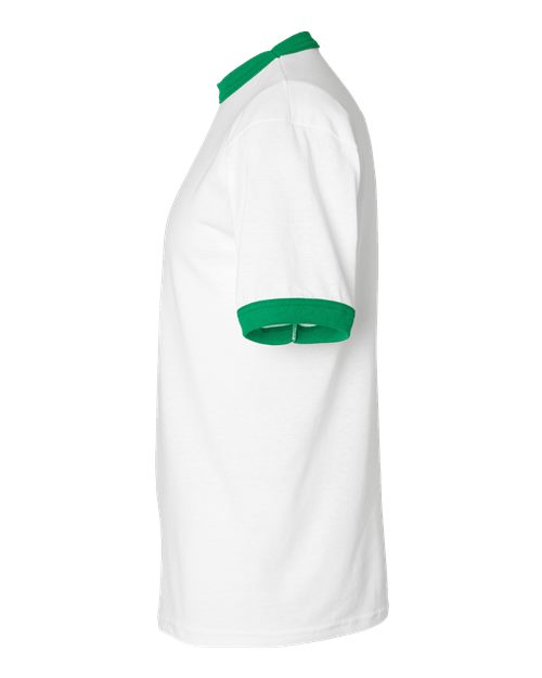 Augusta Sportswear 710 White/ Kelly — direct side
