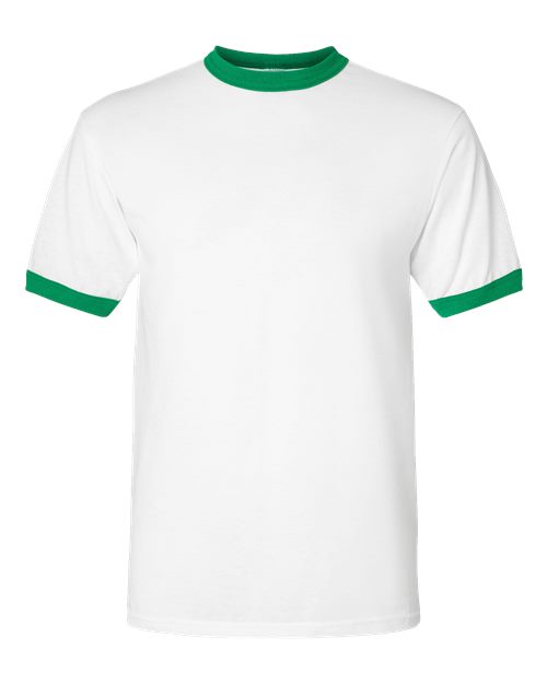 Augusta Sportswear 710 White/ Kelly — front