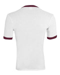 Augusta Sportswear 710 White/ Maroon — back