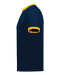 Augusta Sportswear 710 Navy/ Gold — direct side