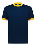 Augusta Sportswear 710 Navy/ Gold — front