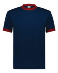 Augusta Sportswear 710 Navy/ Red — front