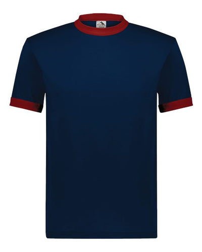 Augusta Sportswear 710 Navy/ Red — front