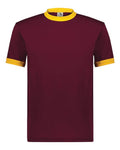 Augusta Sportswear 710 Maroon/ Gold — front
