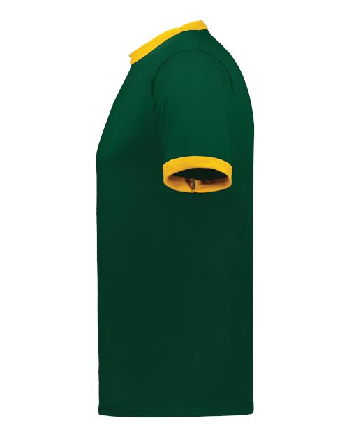 Augusta Sportswear 710 Dark Green/ Gold — direct side
