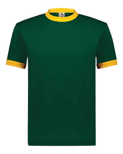 Augusta Sportswear 710 Dark Green/ Gold — front