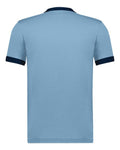 Augusta Sportswear 710 Light Blue/ Navy — back