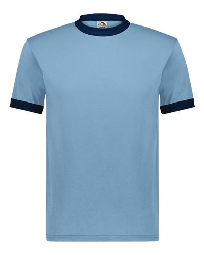 Augusta Sportswear 710 Light Blue/ Navy — front