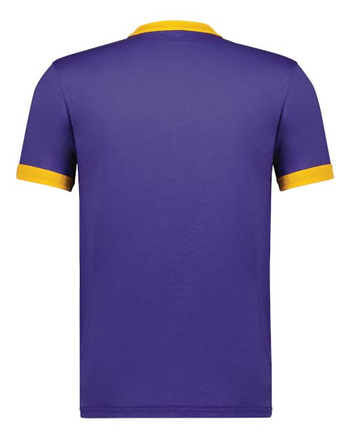 Augusta Sportswear 710 Purple/ Gold — back
