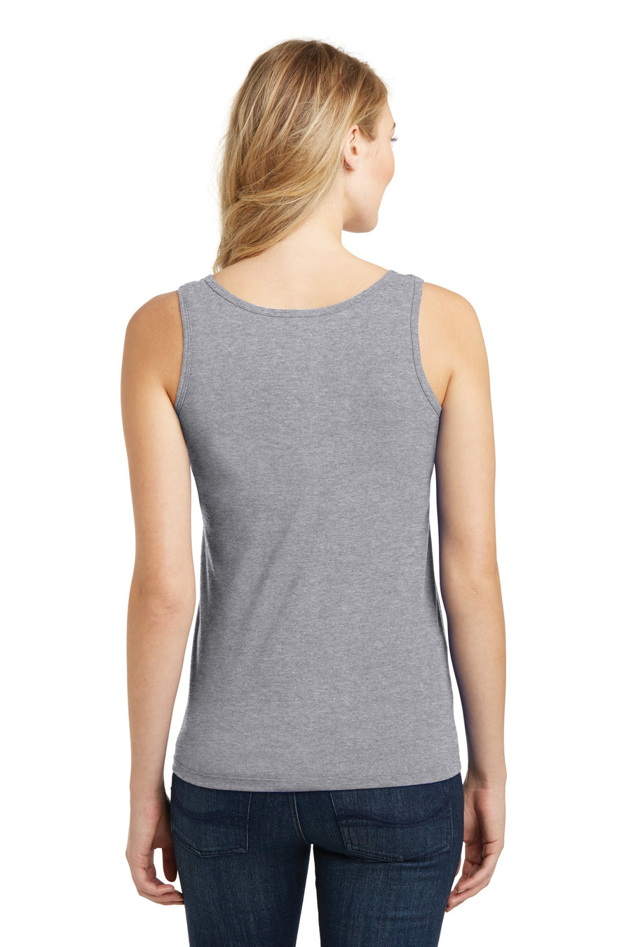 Women's Junior The Concert Tank - Heather Gray