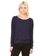 Bella + Canvas 8850 - Women's Flowy Long-Sleeve Off Shoulder T-Shirt - Midnight