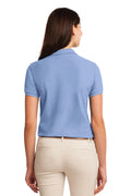 Women's Silk Touch Polo - Light Blue