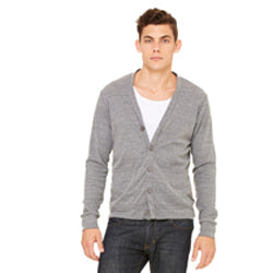 Unisex Triblend Cardigan - Gray Triblend