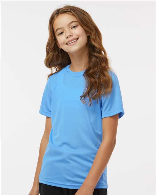 Augusta Sportswear 791 Columbia Blue — on model front