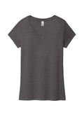 Women's Perfect Tri V-Neck Tee - Heather Charcoal