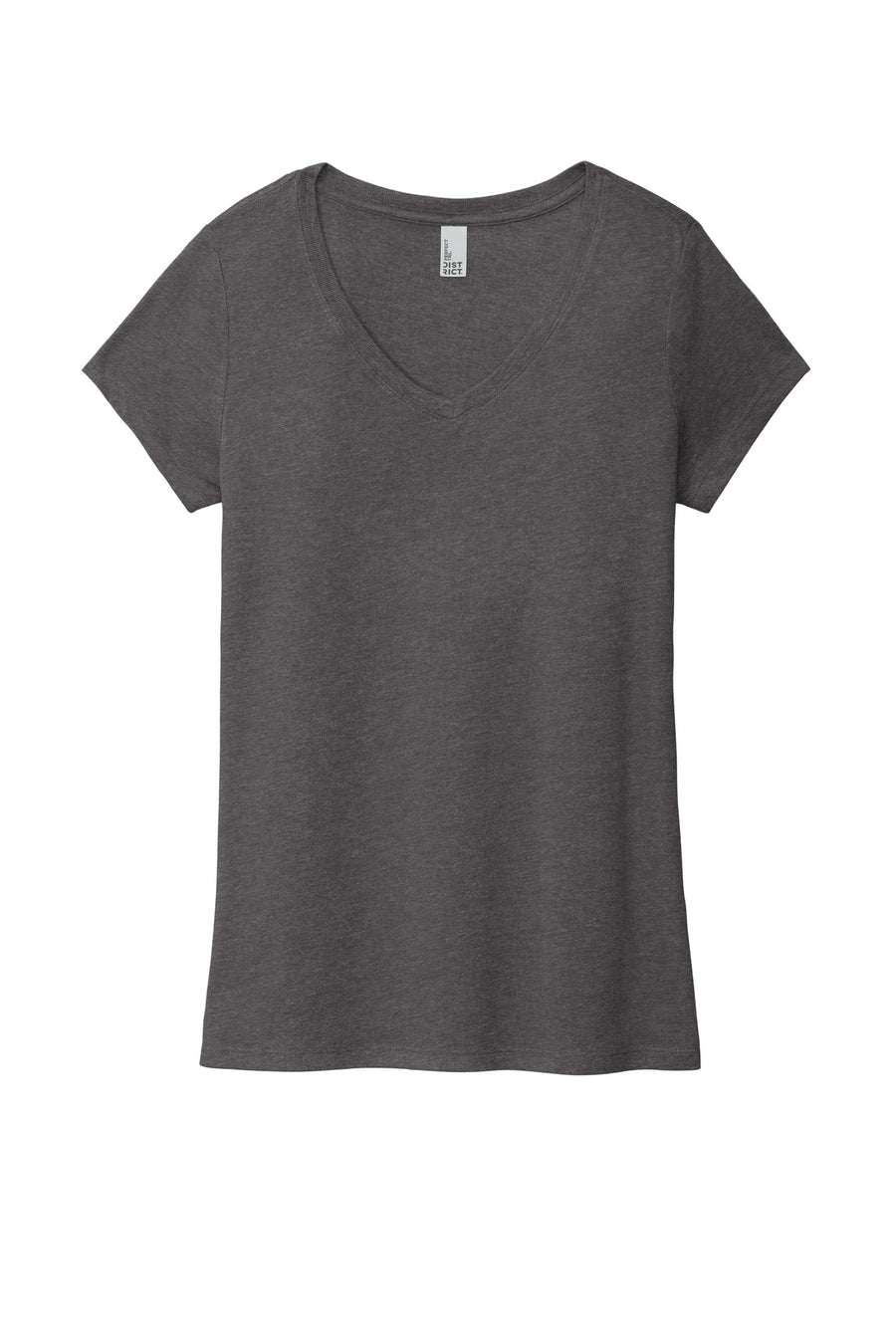 Women's Perfect Tri V-Neck Tee - Heather Charcoal