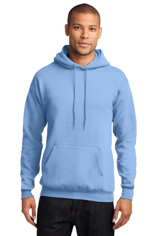 Unisex Core Fleece Pullover Hoodie - Light Blue