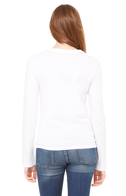 Women's Jersey Long-Sleeve T-Shirt - White