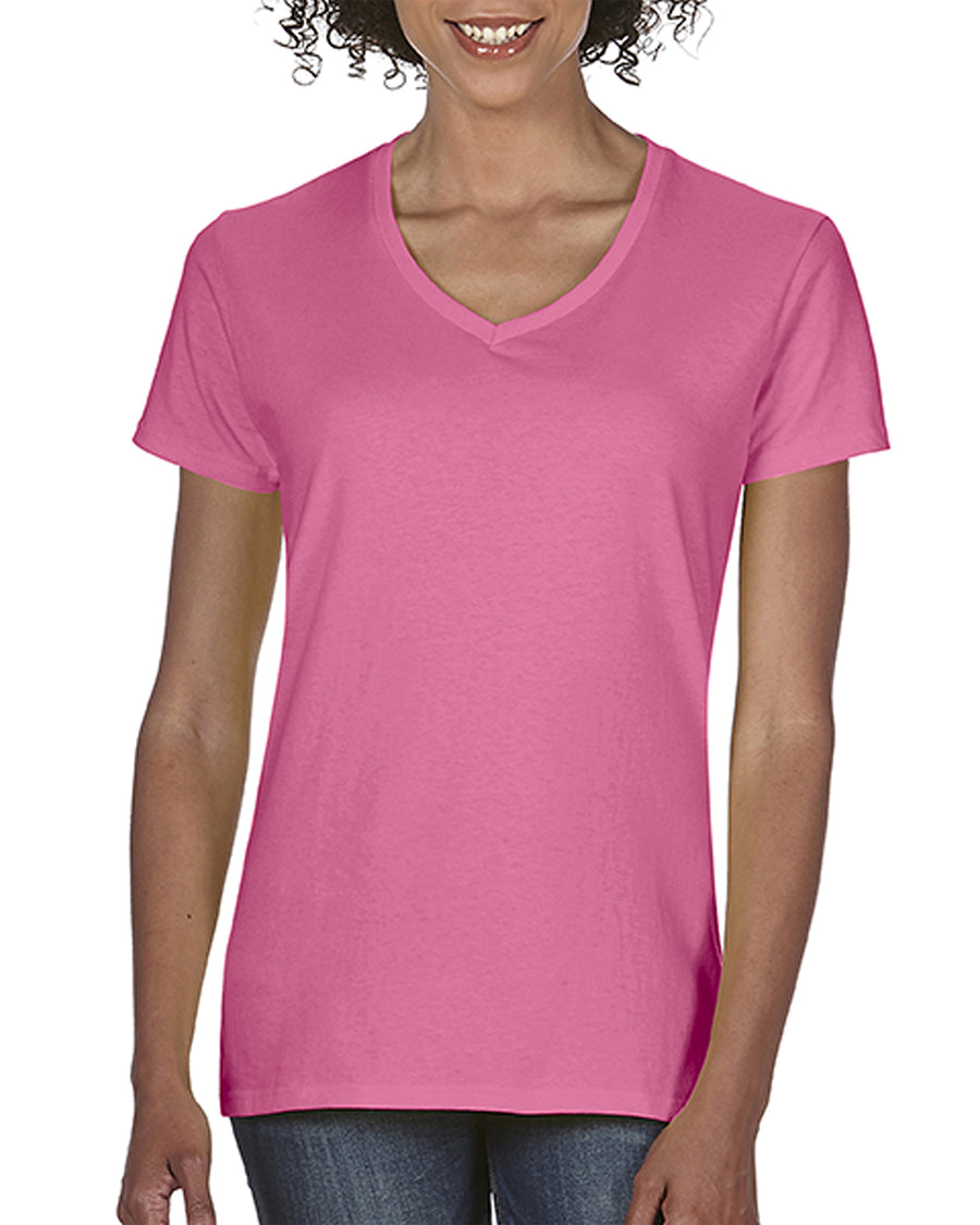Women's Midweight RS V-Neck T-Shirt - Crunchberry