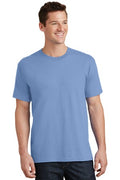 Unisex Core Cotton Tee - Light Blue