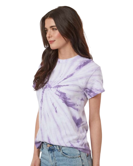 Cyclone Pinwheel Short Sleeve T-Shirt - Lavender