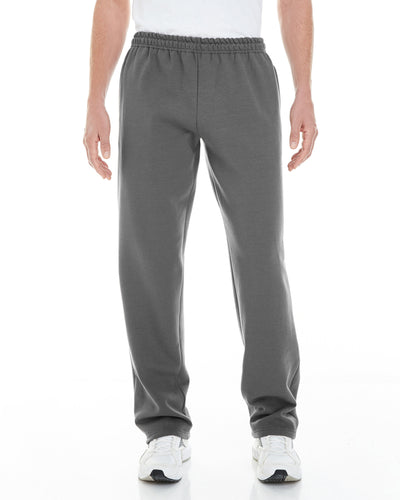 Unisex Heavy Blend™  Open-Bottom Sweatpants with Pockets - Charcoal