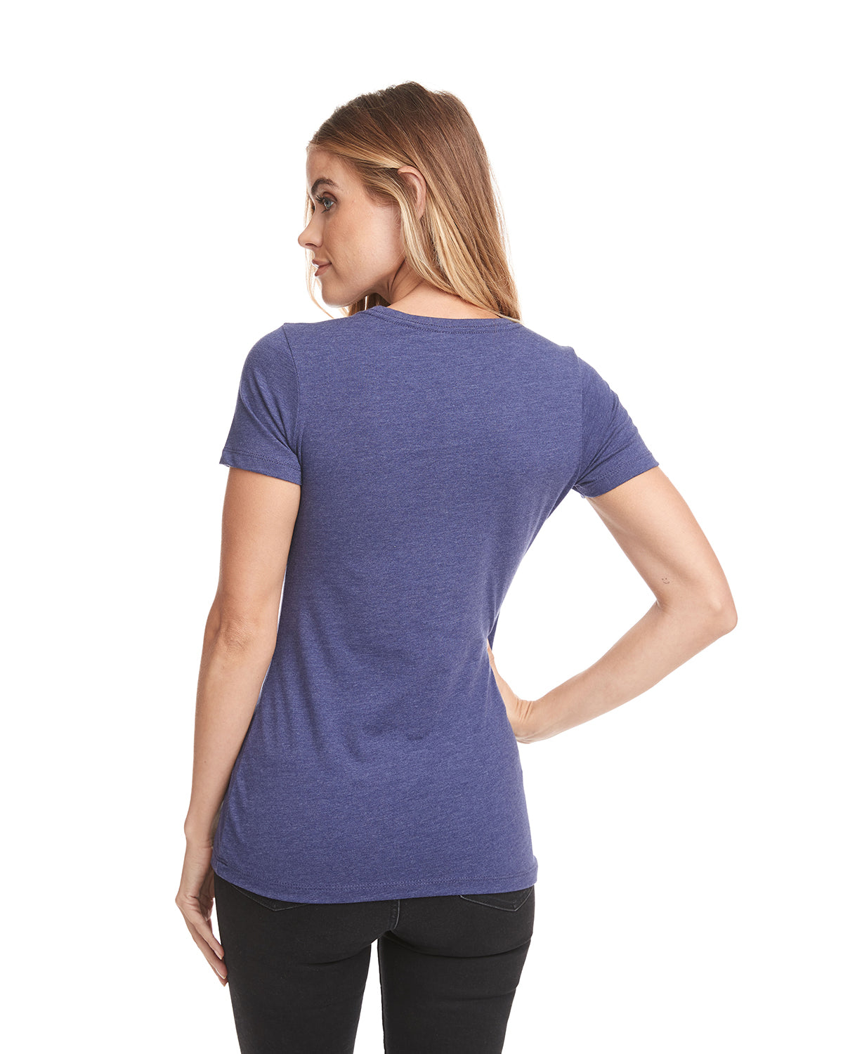 Women's Triblend Crew - Vintage Purple