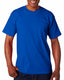 Bayside BA7100 - Unisex 100% Cotton Pocket T-Shirt - Royal Blue