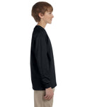 Youth Ultra Cotton® 6 oz. Long-Sleeve T-Shirt - Black