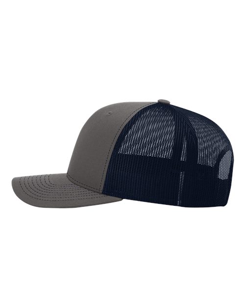 Richardson 112 Charcoal/ Navy — direct side