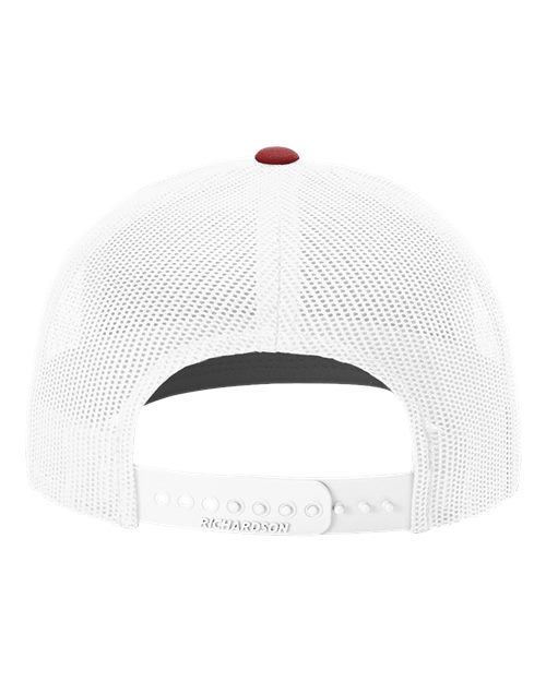 Richardson 112 Cardinal/ White — back