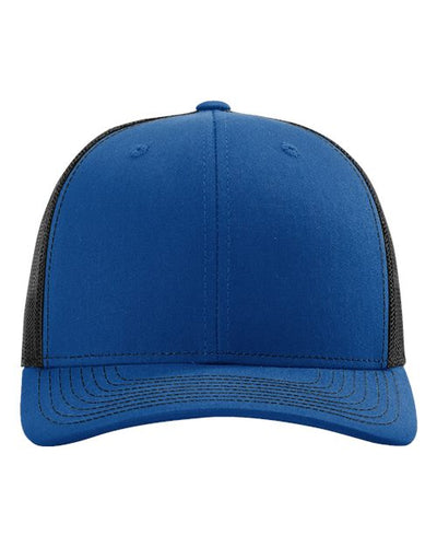 Richardson 112 Royal/ Black — front