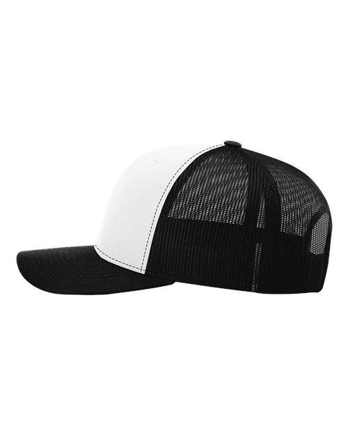 Richardson 112 White/ Black — direct side