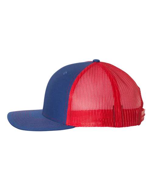 Richardson 112 Royal/ Red — direct side