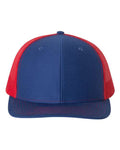 Richardson 112 Royal/ Red — front