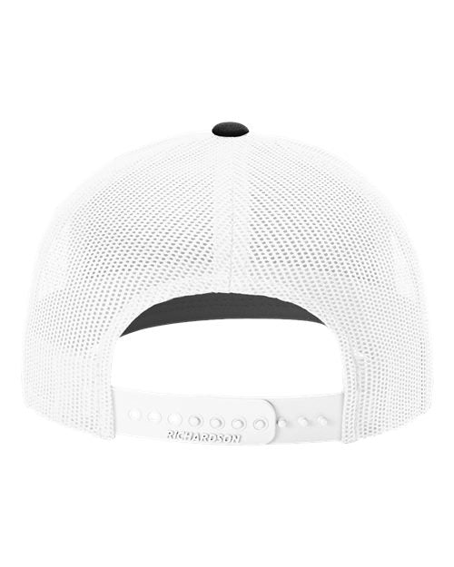 Richardson 112 Red/ White/ Black — back