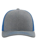 Richardson 112 Heather Grey/ Royal — front