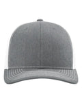 Richardson 112 Heather Grey/ White — front
